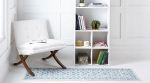 Ivory 2' x 6' 1 Aarhus Runner Area Rug 100% Polypropylene With Jute Foundation Living Room Bedroom Carpet for Sale at Rug Engine