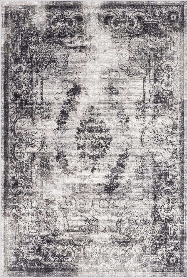 Gray 6' 1 x 9' Aarhus Rectangle Area Rug 100% Polypropylene With Jute Foundation Living Room Bedroom Carpet for Sale at Rug Engine