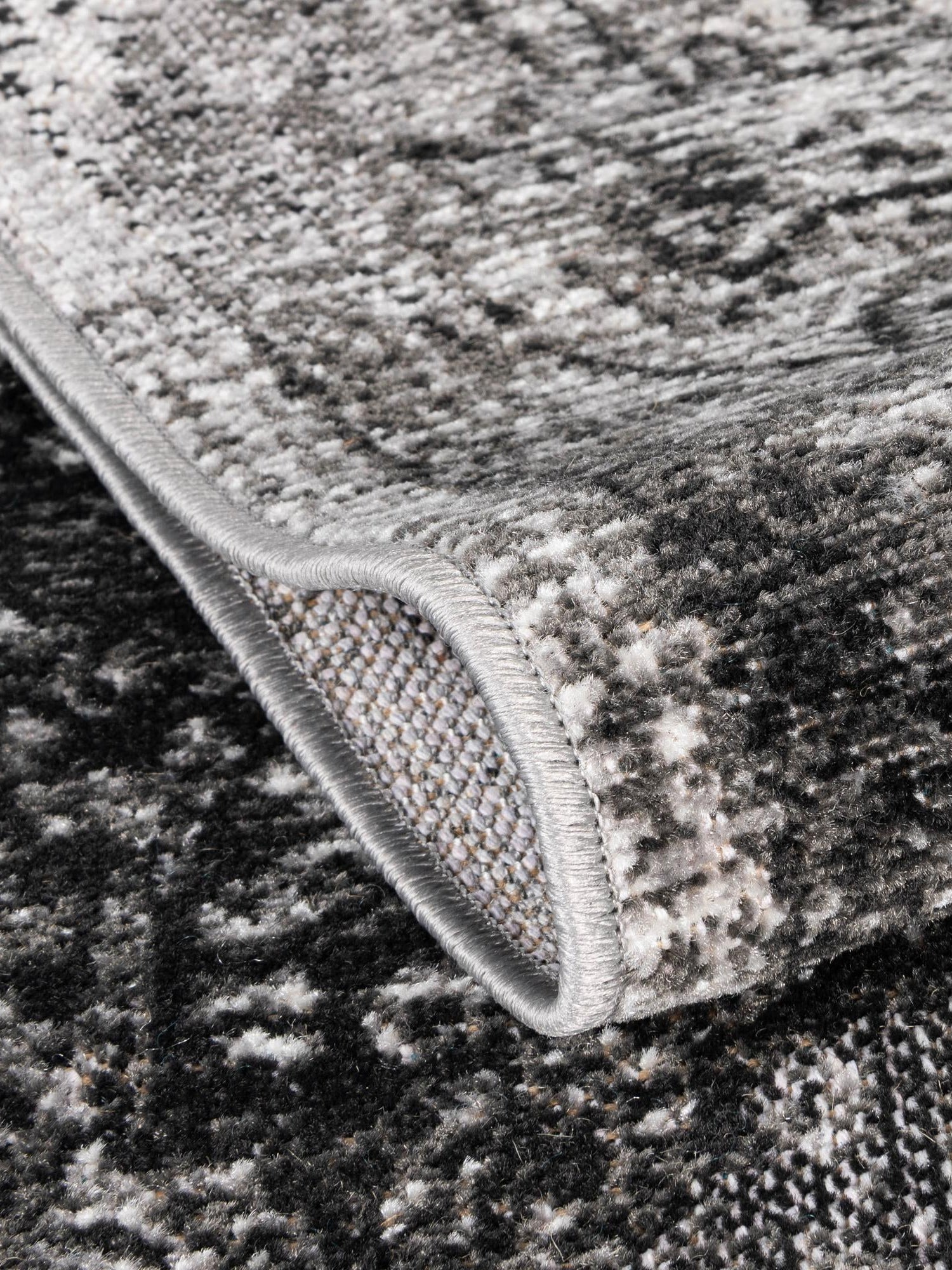 Gray 6' 1 x 9' Aarhus Rectangle Area Rug 100% Polypropylene With Jute Foundation Living Room Bedroom Carpet for Sale at Rug Engine