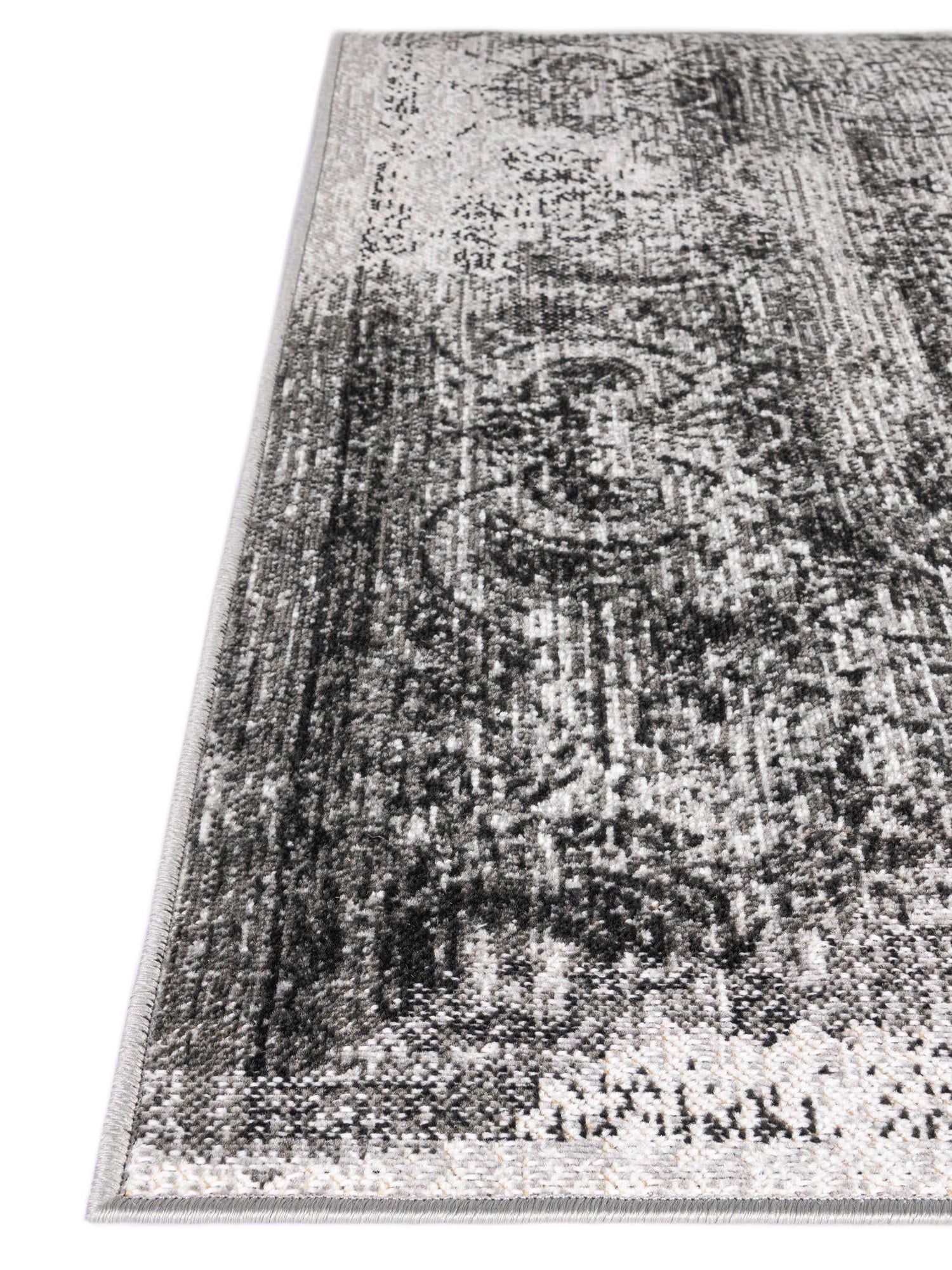 Gray 7' 1 x 10' Aarhus Rectangle Area Rug 100% Polypropylene With Jute Foundation Living Room Bedroom Carpet for Sale at Rug Engine