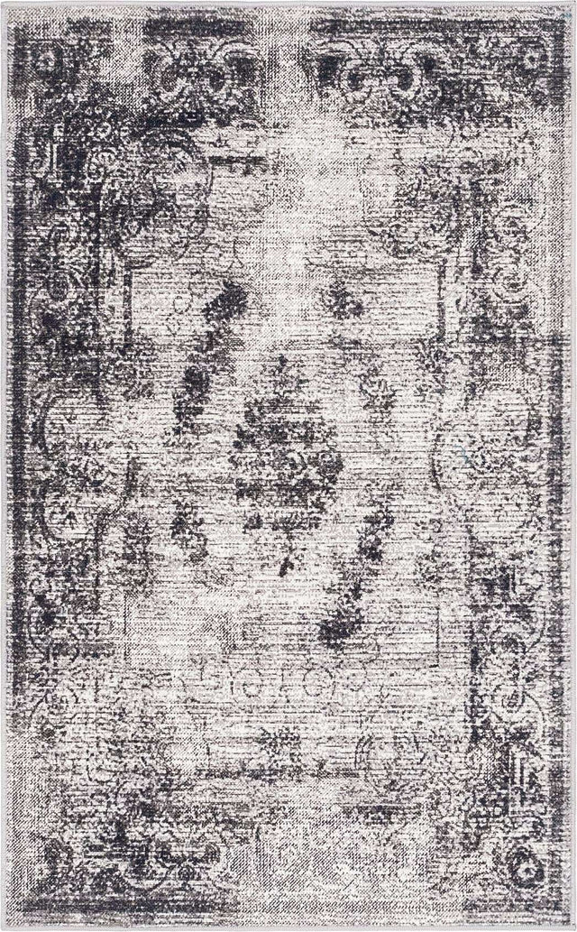 Gray 3' 3 x 5' 3 Aarhus Rectangle Area Rug 100% Polypropylene With Jute Foundation Living Room Bedroom Carpet for Sale at Rug Engine