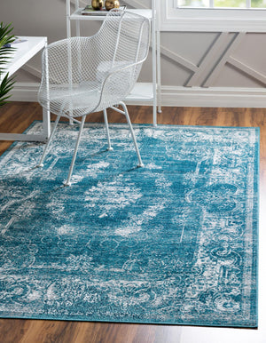 Blue 10' x 13' 1 Aarhus Rectangle Area Rug 100% Polypropylene With Jute Foundation Living Room Bedroom Carpet for Sale at Rug Engine