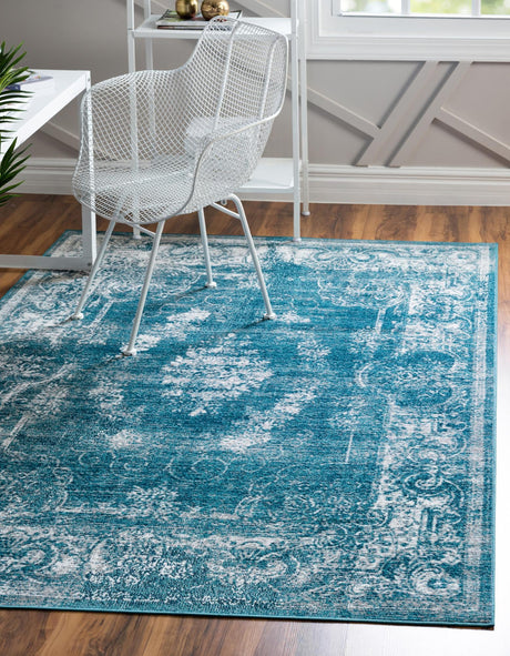 Blue 10' x 13' 1 Aarhus Rectangle Area Rug 100% Polypropylene With Jute Foundation Living Room Bedroom Carpet for Sale at Rug Engine