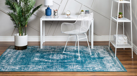 Blue 10' x 13' 1 Aarhus Rectangle Area Rug 100% Polypropylene With Jute Foundation Living Room Bedroom Carpet for Sale at Rug Engine