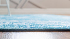 Blue 10' x 13' 1 Aarhus Rectangle Area Rug 100% Polypropylene With Jute Foundation Living Room Bedroom Carpet for Sale at Rug Engine