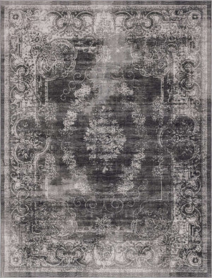Charcoal 9' 10 x 13' 3 Aarhus Rectangle Area Rug 100% Polypropylene With Jute Foundation Living Room Bedroom Carpet for Sale at Rug Engine