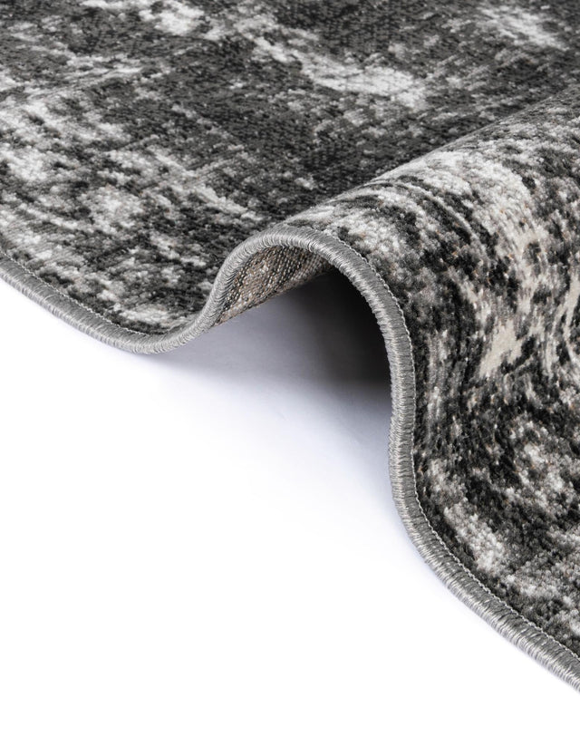 Charcoal 2' x 5' 3 Aarhus Runner Area Rug 100% Polypropylene With Jute Foundation Living Room Bedroom Carpet for Sale at Rug Engine