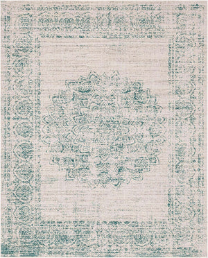 Cream 7' 10 x 10' Aarhus Rectangle Area Rug 100% Polypropylene With Jute Foundation Living Room Bedroom Carpet for Sale at Rug Engine