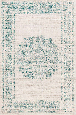 Cream 5' 3 x 8' Aarhus Rectangle Area Rug 100% Polypropylene With Jute Foundation Living Room Bedroom Carpet for Sale at Rug Engine