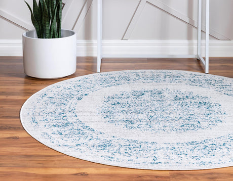 Cream 7' 10 x 7' 10 Aarhus Round Area Rug 100% Polypropylene With Jute Foundation Living Room Bedroom Carpet for Sale at Rug Engine