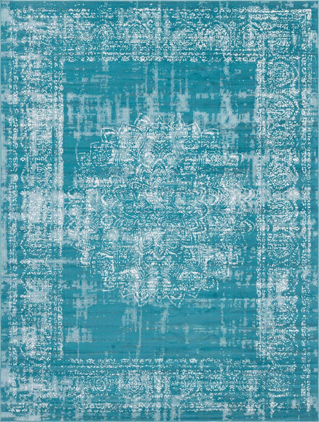 Blue 9' 10 x 13' 3 Aarhus Rectangle Area Rug 100% Polypropylene With Jute Foundation Living Room Bedroom Carpet for Sale at Rug Engine