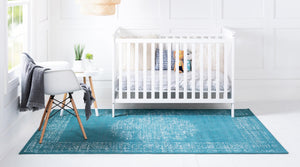 Blue 9' 10 x 13' 3 Aarhus Rectangle Area Rug 100% Polypropylene With Jute Foundation Living Room Bedroom Carpet for Sale at Rug Engine