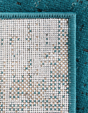 Blue 5' 3 x 8' Aarhus Rectangle Area Rug 100% Polypropylene With Jute Foundation Living Room Bedroom Carpet for Sale at Rug Engine
