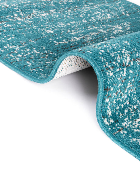 Blue 7' 10 x 10' Aarhus Rectangle Area Rug 100% Polypropylene With Jute Foundation Living Room Bedroom Carpet for Sale at Rug Engine