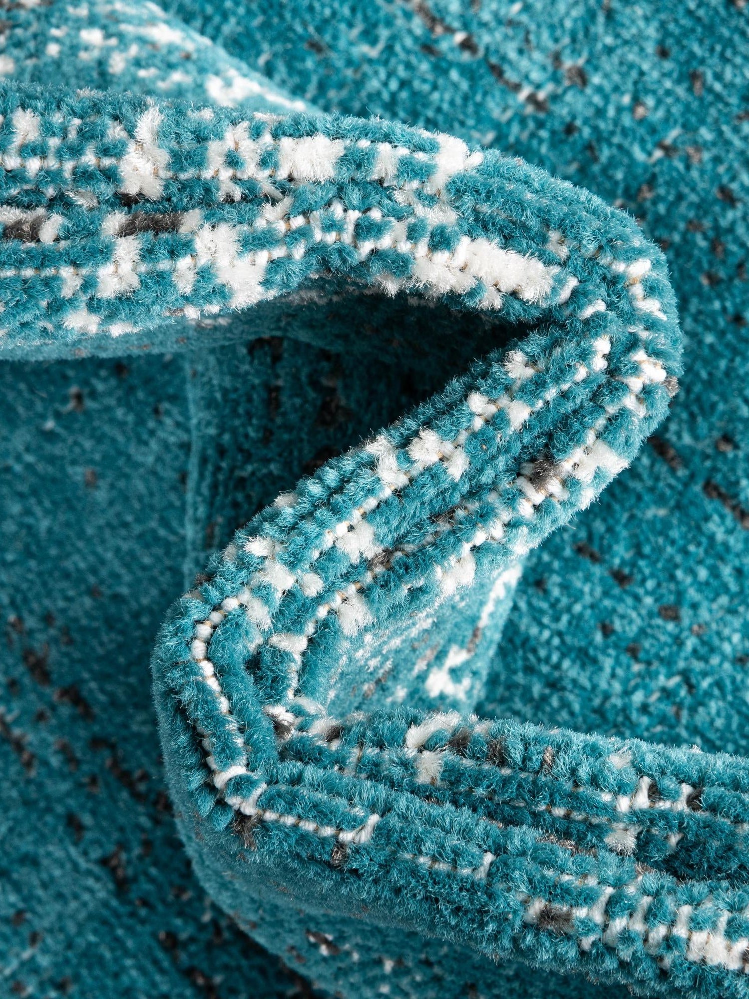 Blue 2' x 6' 1 Aarhus Runner Area Rug 100% Polypropylene With Jute Foundation Living Room Bedroom Carpet for Sale at Rug Engine