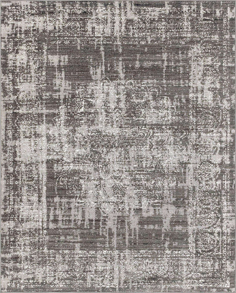 Dark Gray 7' 10 x 10' Aarhus Rectangle Area Rug 100% Polypropylene With Jute Foundation Living Room Bedroom Carpet for Sale at Rug Engine