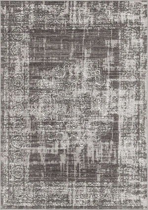 Dark Gray 7' 1 x 10' Aarhus Rectangle Area Rug 100% Polypropylene With Jute Foundation Living Room Bedroom Carpet for Sale at Rug Engine