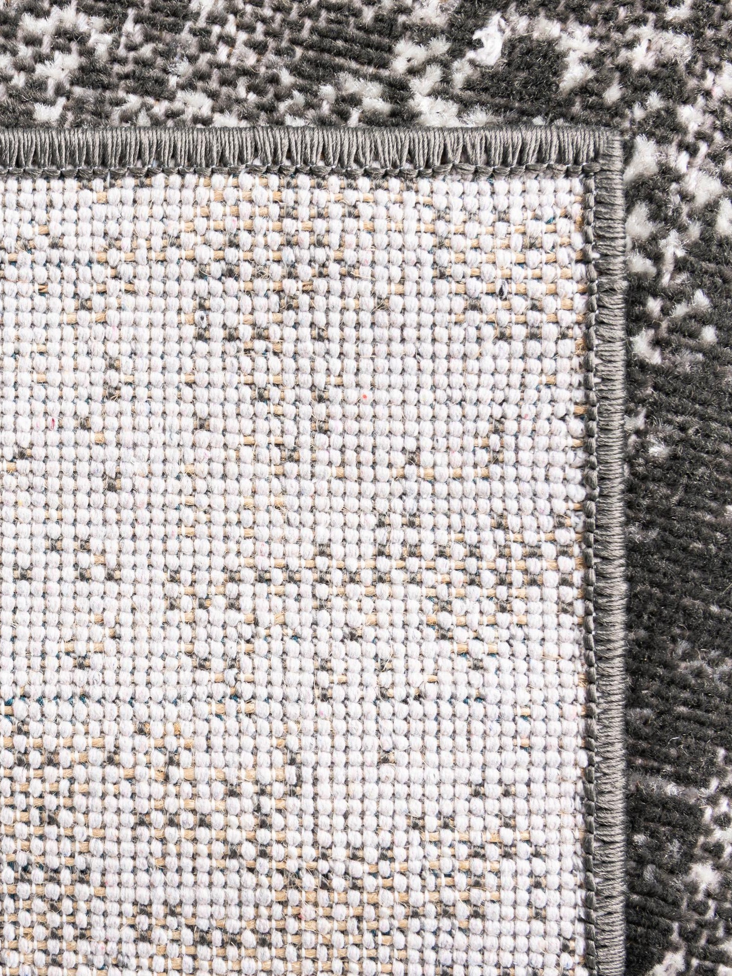Dark Gray 7' 1 x 10' Aarhus Rectangle Area Rug 100% Polypropylene With Jute Foundation Living Room Bedroom Carpet for Sale at Rug Engine