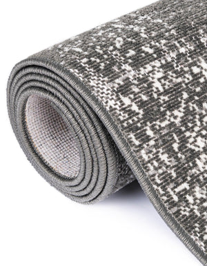 Dark Gray 7' 10 x 10' Aarhus Rectangle Area Rug 100% Polypropylene With Jute Foundation Living Room Bedroom Carpet for Sale at Rug Engine
