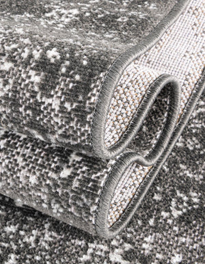 Dark Gray 7' 10 x 10' Aarhus Rectangle Area Rug 100% Polypropylene With Jute Foundation Living Room Bedroom Carpet for Sale at Rug Engine