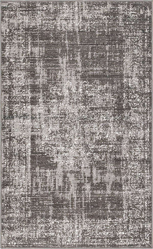 Dark Gray 3' 3 x 5' 3 Aarhus Rectangle Area Rug 100% Polypropylene With Jute Foundation Living Room Bedroom Carpet for Sale at Rug Engine