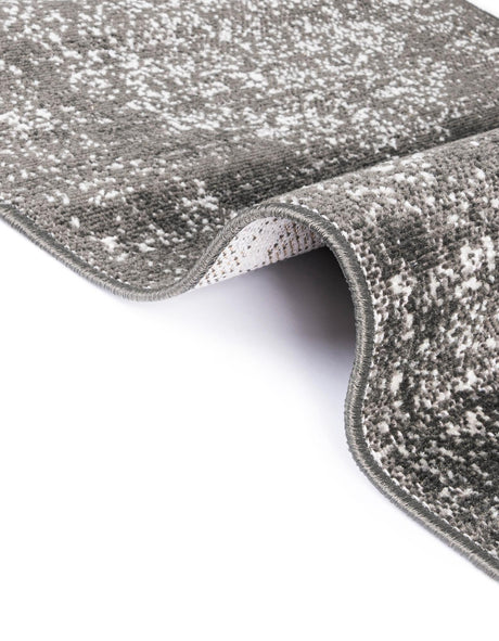 Dark Gray 2' 7 x 10' Aarhus Runner Area Rug 100% Polypropylene With Jute Foundation Living Room Bedroom Carpet for Sale at Rug Engine