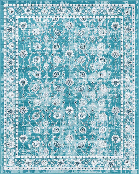 Blue 8' x 10' Aarhus Rectangle Area Rug 100% Polypropylene With Jute Foundation Living Room Bedroom Carpet for Sale at Rug Engine