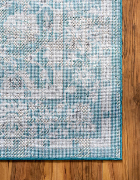 Blue 8' x 10' Aarhus Rectangle Area Rug 100% Polypropylene With Jute Foundation Living Room Bedroom Carpet for Sale at Rug Engine