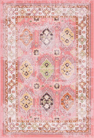 Rose 6' 1 x 9' Aarhus Rectangle Area Rug 100% Polypropylene With Jute Foundation Living Room Bedroom Carpet for Sale at Rug Engine