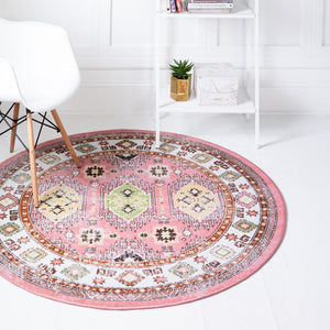 Rose 9' 10 x 9' 10 Aarhus Round Area Rug 100% Polypropylene With Jute Foundation Living Room Bedroom Carpet for Sale at Rug Engine