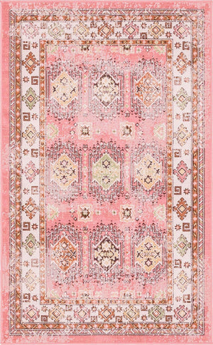 Rose 3' 3 x 5' 3 Aarhus Rectangle Area Rug 100% Polypropylene With Jute Foundation Living Room Bedroom Carpet for Sale at Rug Engine