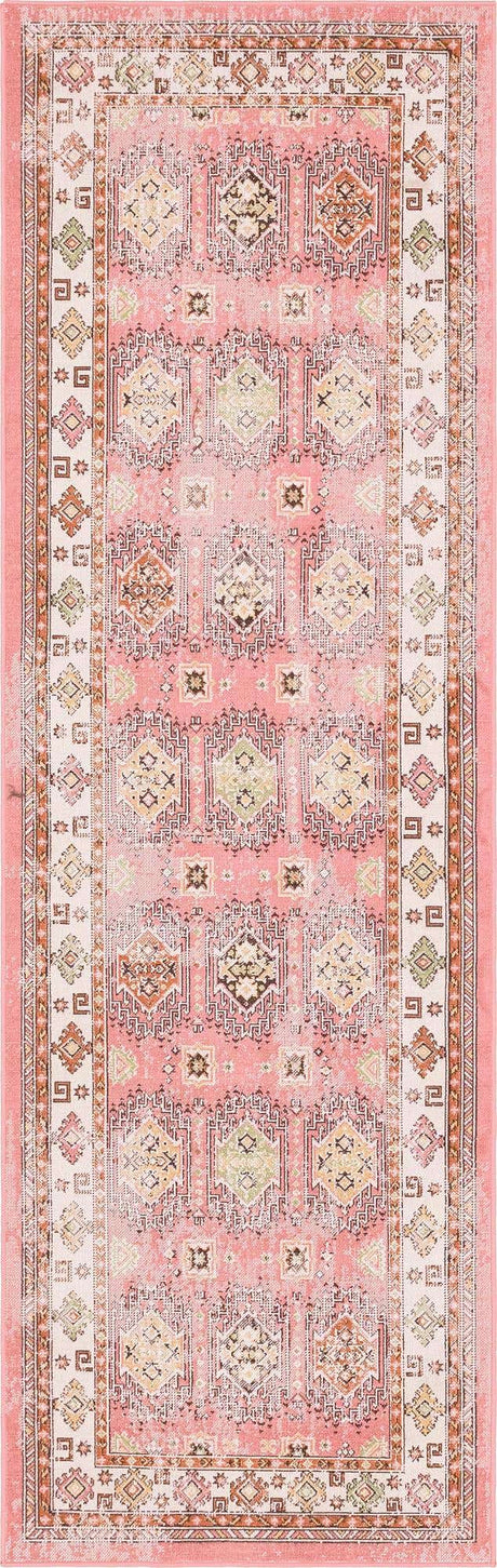 Rose 2' 7 x 10' Aarhus Runner Area Rug 100% Polypropylene With Jute Foundation Living Room Bedroom Carpet for Sale at Rug Engine