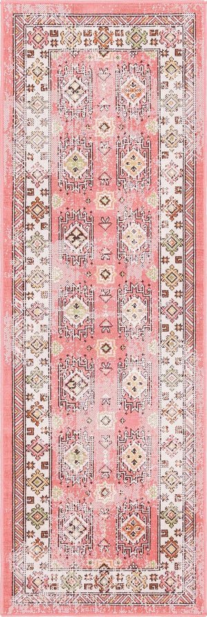 Rose 2' x 6' 1 Aarhus Runner Area Rug 100% Polypropylene With Jute Foundation Living Room Bedroom Carpet for Sale at Rug Engine