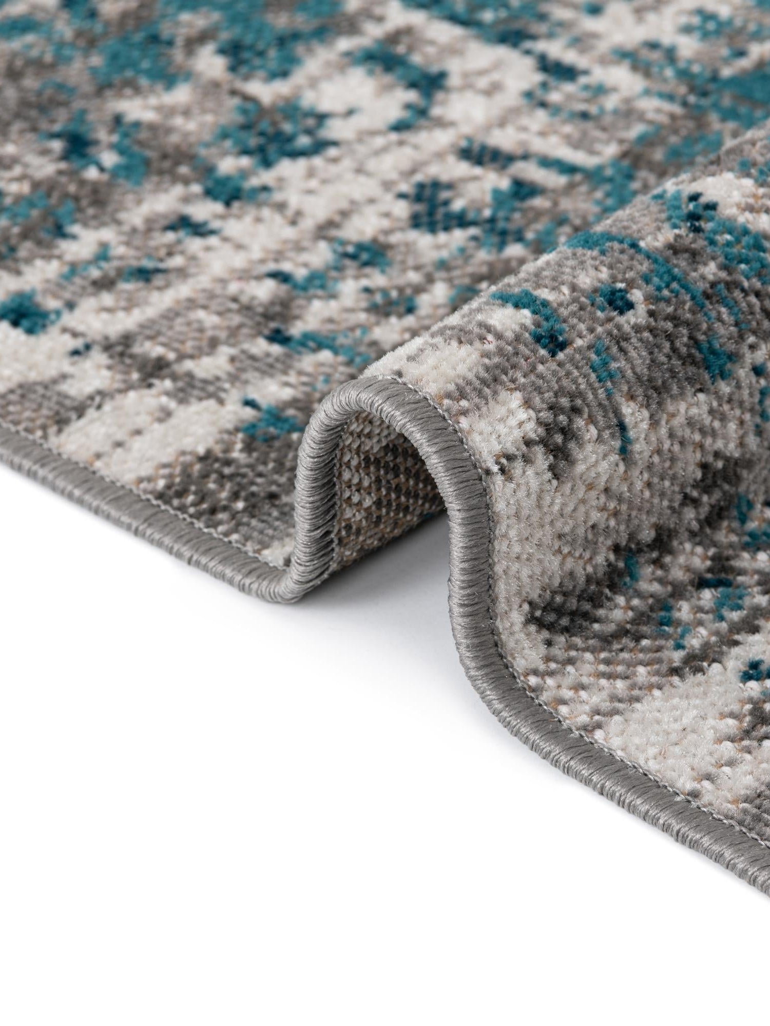 Blue 5' 3 x 8' Aarhus Rectangle Area Rug 100% Polypropylene With Jute Foundation Living Room Bedroom Carpet for Sale at Rug Engine