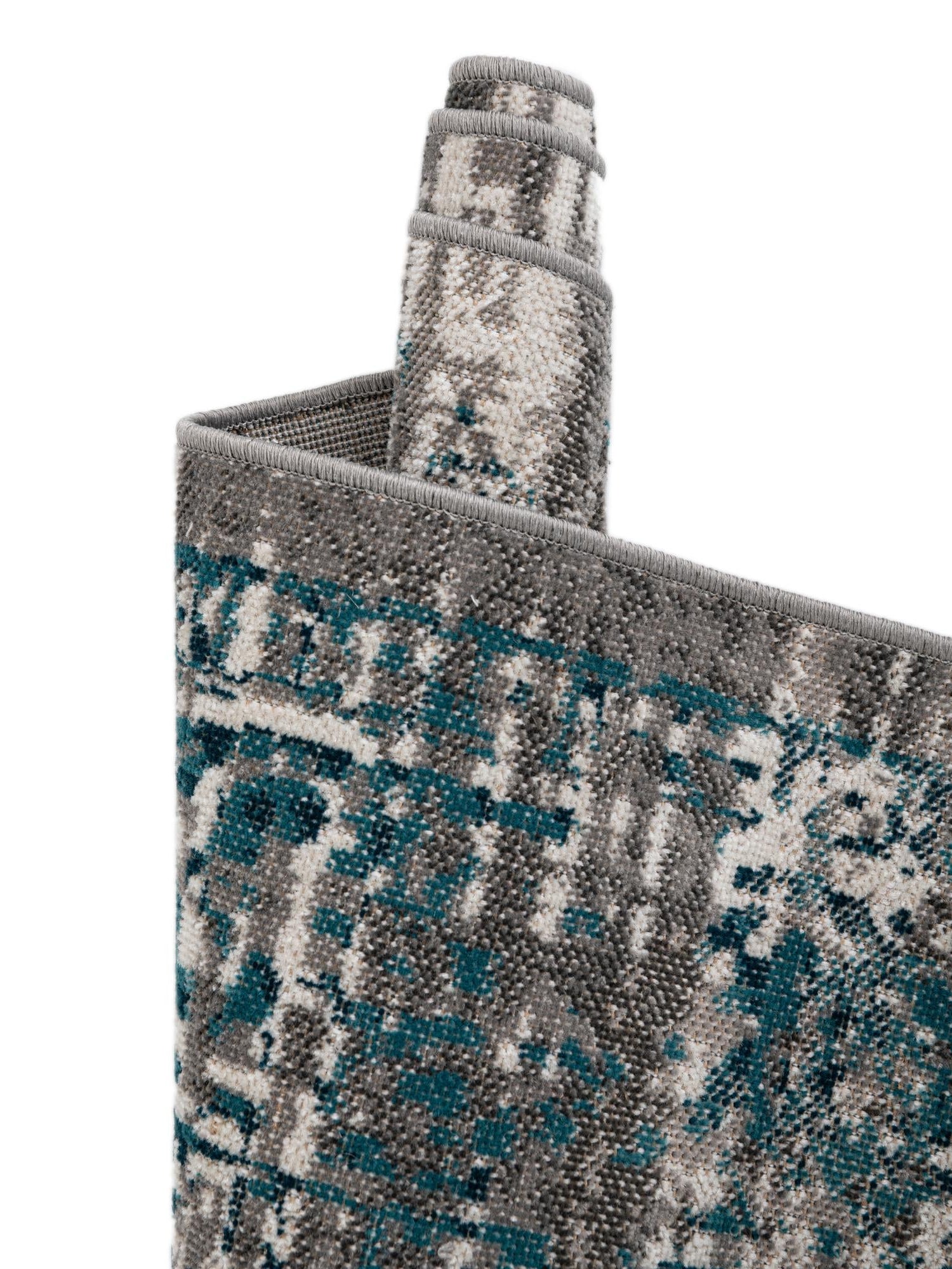 Blue 7' 10 x 10' Aarhus Rectangle Area Rug 100% Polypropylene With Jute Foundation Living Room Bedroom Carpet for Sale at Rug Engine
