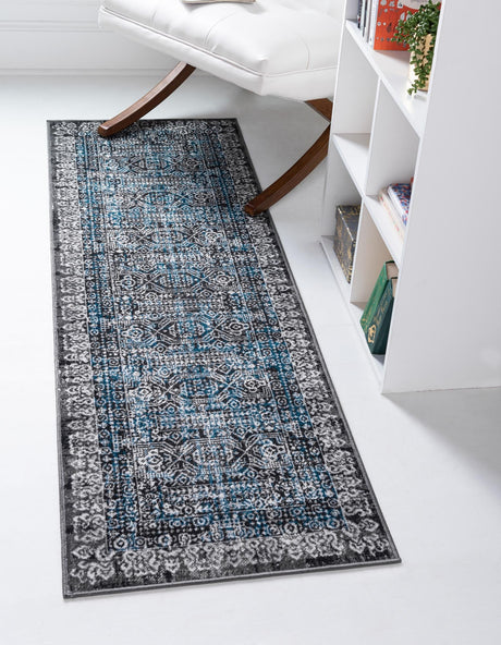 Gray 2' x 6' Aarhus Runner Area Rug 100% Polypropylene With Jute Foundation Living Room Bedroom Carpet for Sale at Rug Engine