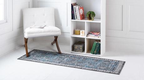 Gray 2' x 6' Aarhus Runner Area Rug 100% Polypropylene With Jute Foundation Living Room Bedroom Carpet for Sale at Rug Engine