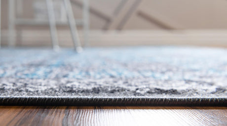 Gray 2' x 6' Aarhus Runner Area Rug 100% Polypropylene With Jute Foundation Living Room Bedroom Carpet for Sale at Rug Engine