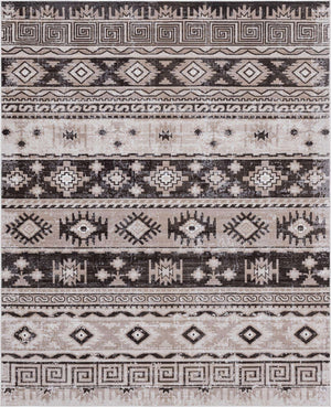 Beige 7' 10 x 10' Lucerne Rectangle Area Rug 100% Polypropylene Traditional Classic Easy Clean Carpet for Kitchens, Living Rooms, Bedroom, Office for Sale at Rug Engine