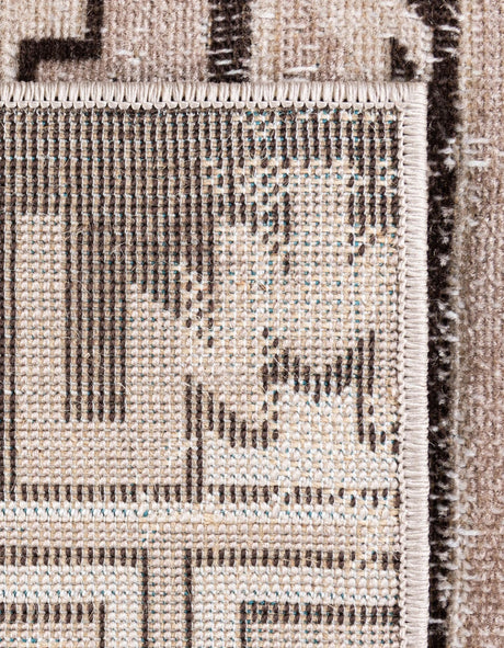 Beige 5' 3 x 8' Lucerne Rectangle Area Rug 100% Polypropylene Traditional Classic Easy Clean Carpet for Kitchens, Living Rooms, Bedroom, Office for Sale at Rug Engine