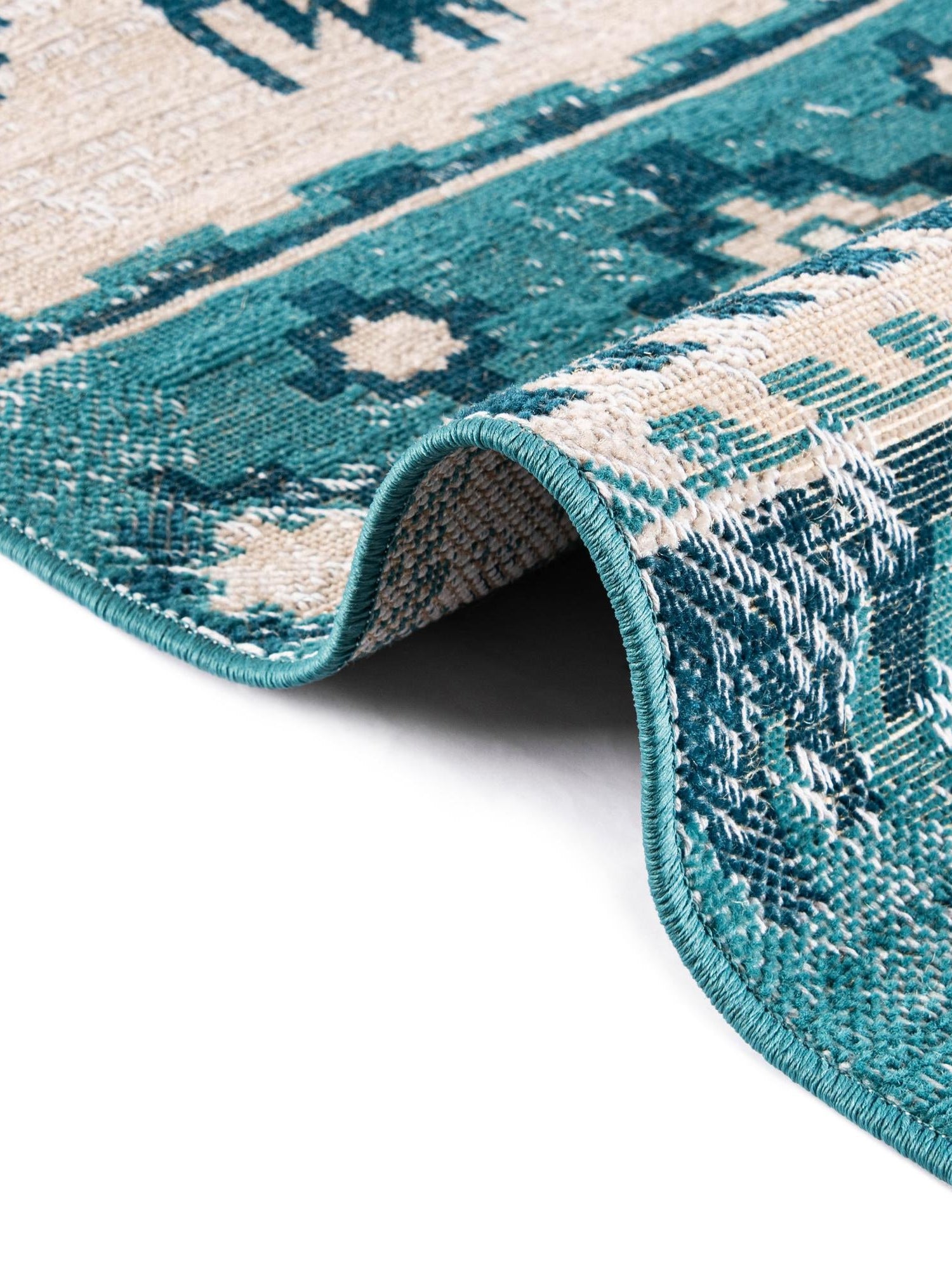 Blue 7' 10 x 10' Lucerne Rectangle Area Rug 100% Polypropylene Traditional Classic Easy Clean Carpet for Kitchens, Living Rooms, Bedroom, Office for Sale at Rug Engine