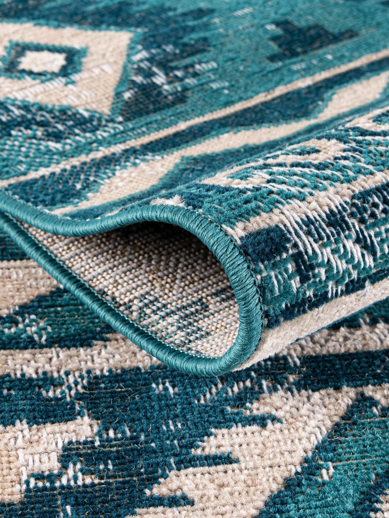Blue 2' 7 x 10' Lucerne Runner Area Rug 100% Polypropylene Traditional Classic Easy Clean Carpet for Kitchens, Living Rooms, Bedroom, Office for Sale at Rug Engine