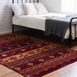 Rust Red 6' 1 x 9' Lucerne Rectangle Area Rug 100% Polypropylene Traditional Classic Easy Clean Carpet for Kitchens, Living Rooms, Bedroom, Office for Sale at Rug Engine