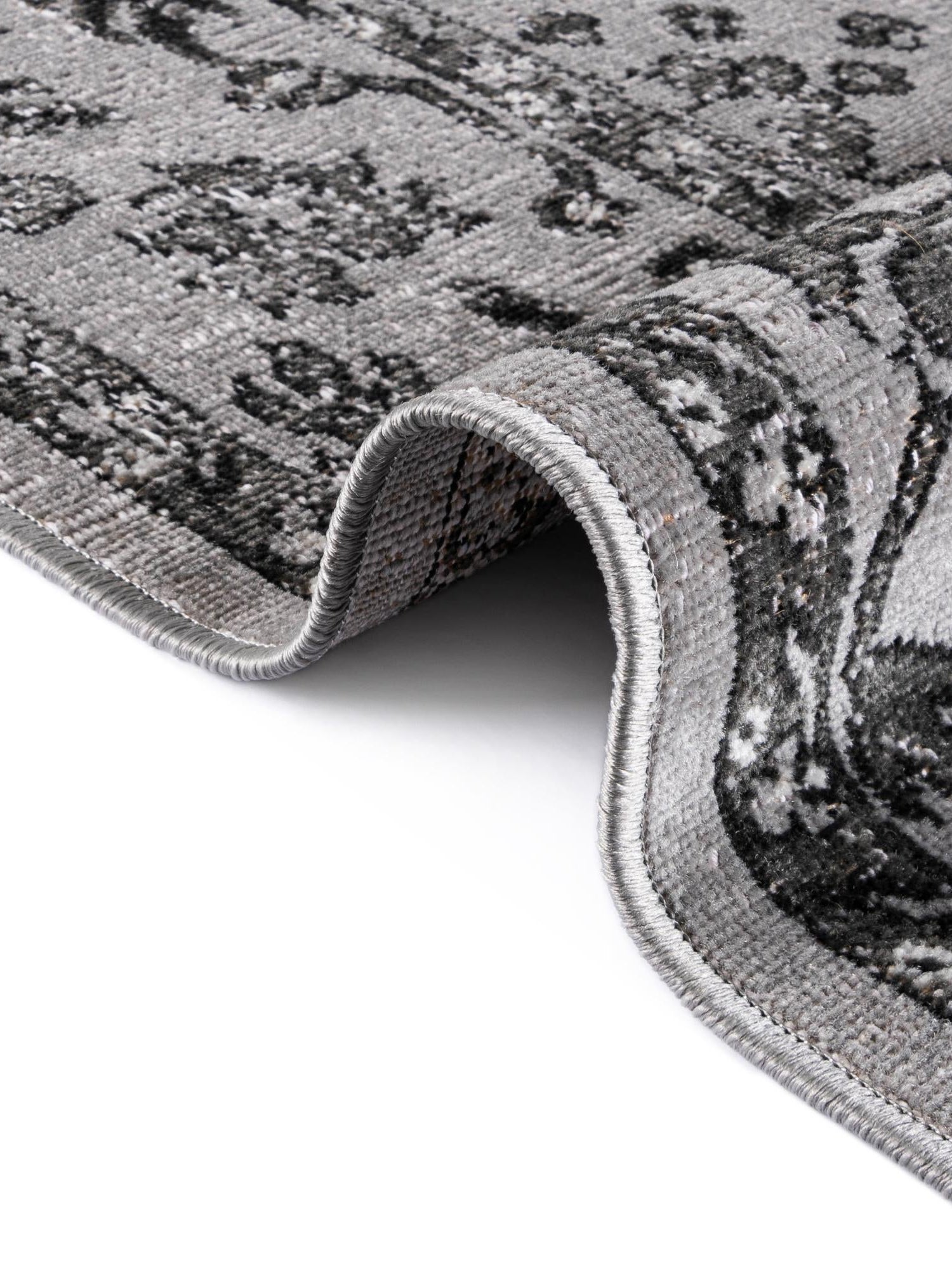 Light Gray 9' x 12' Lucerne Rectangle Area Rug 100% Polypropylene Traditional Classic Easy Clean Carpet for Kitchens, Living Rooms, Bedroom, Office for Sale at Rug Engine