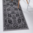 Light Gray 2' 7 x 10' Lucerne Runner Area Rug 100% Polypropylene Traditional Classic Easy Clean Carpet for Kitchens, Living Rooms, Bedroom, Office for Sale at Rug Engine
