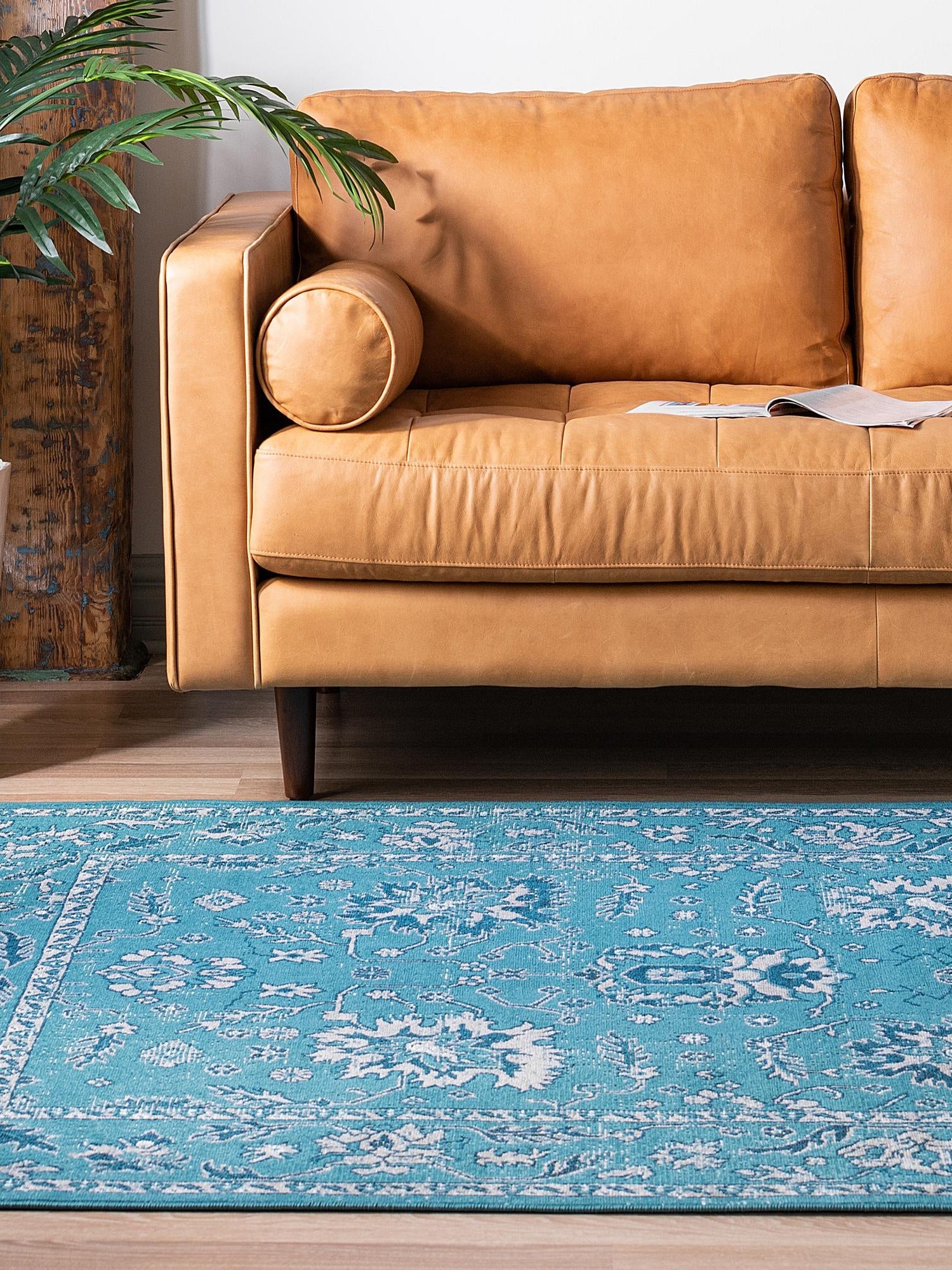 Blue 9' x 12' Lucerne Rectangle Area Rug 100% Polypropylene Traditional Classic Easy Clean Carpet for Kitchens, Living Rooms, Bedroom, Office for Sale at Rug Engine