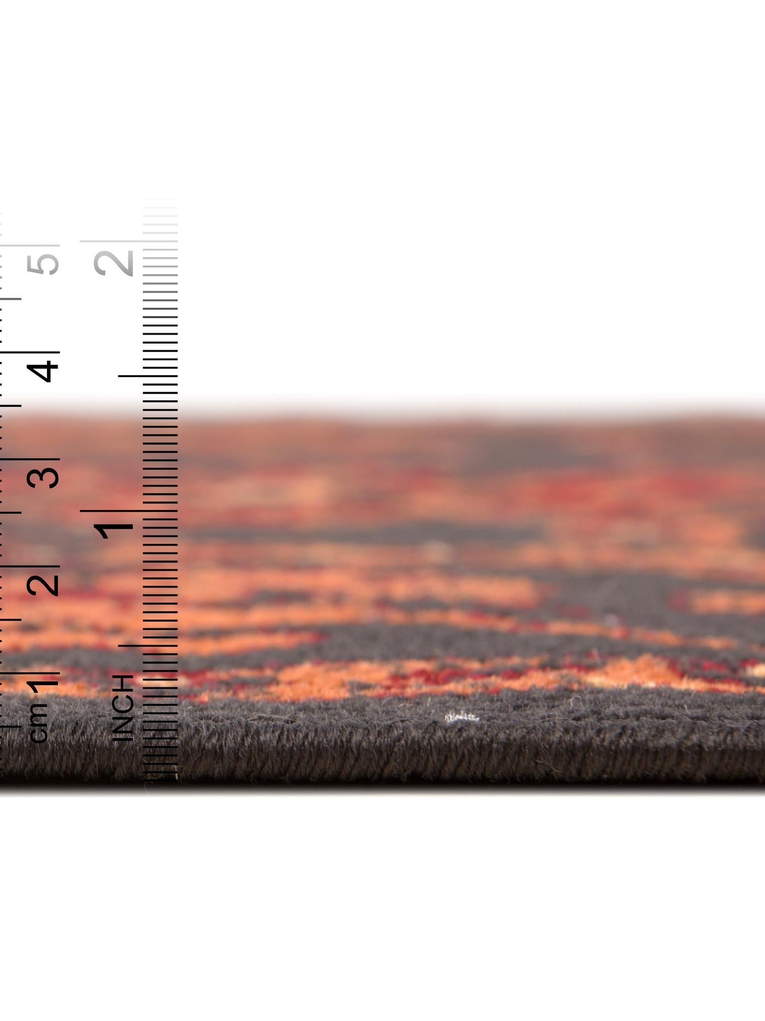 Black 6' 1 x 6' 1 Lucerne Round Area Rug 100% Polypropylene Traditional Classic Easy Clean Carpet for Kitchens, Living Rooms, Bedroom, Office for Sale at Rug Engine