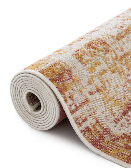 Ivory 5' 3 x 8' Lucerne Rectangle Area Rug 100% Polypropylene Traditional Classic Easy Clean Carpet for Kitchens, Living Rooms, Bedroom, Office for Sale at Rug Engine
