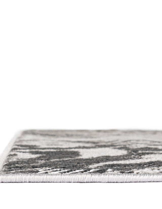 Gray 9' x 12' Lucerne Rectangle Area Rug 100% Polypropylene Traditional Classic Easy Clean Carpet for Kitchens, Living Rooms, Bedroom, Office for Sale at Rug Engine