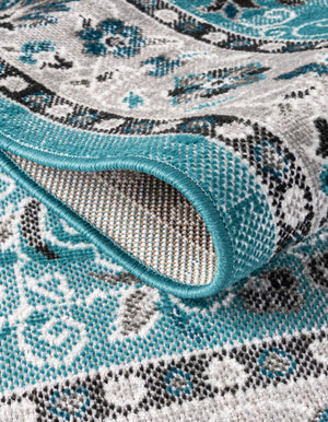 Blue 5' 3 x 8' Lucerne Rectangle Rug